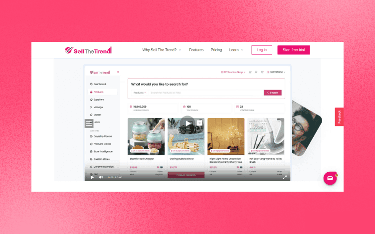 Sell the Trend dashboard