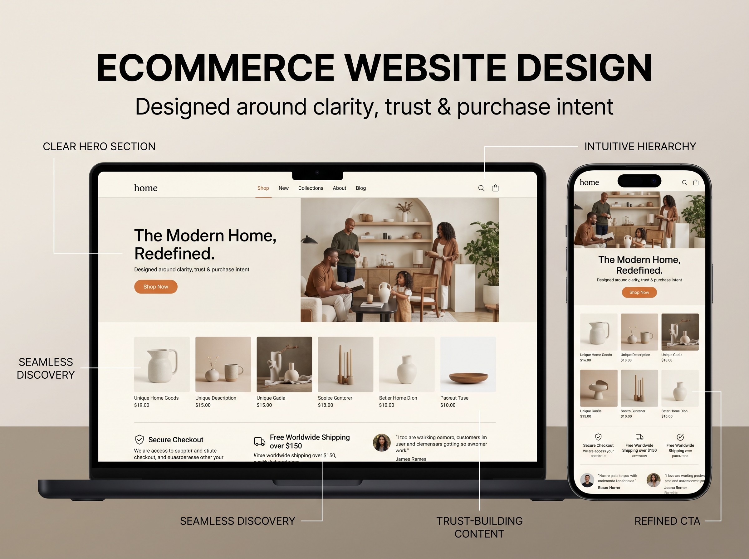 conversion focused landing page design