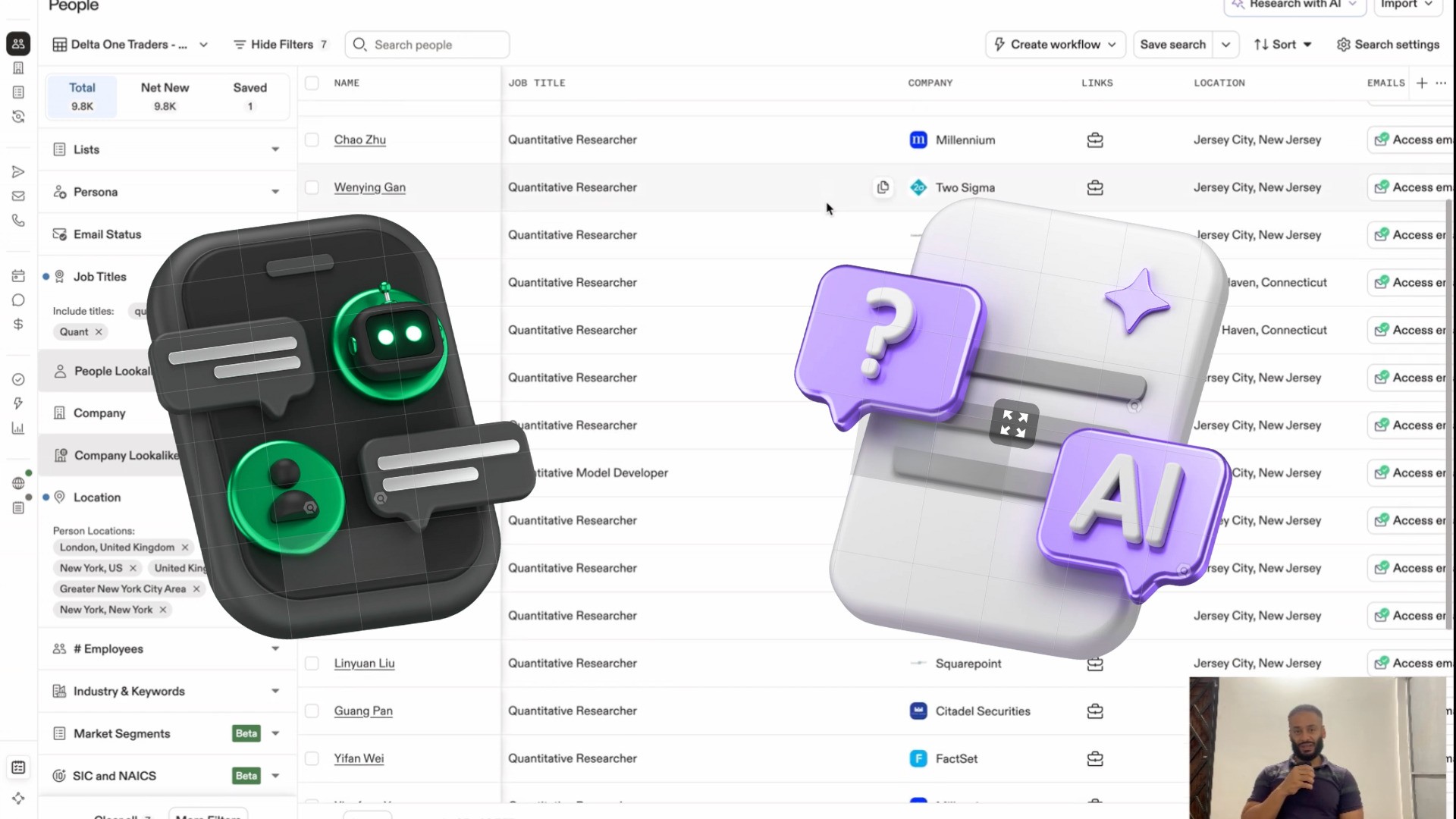 AI suggesting actions like "Optimize onboarding flow" and "Raise pricing tier" based on user data.