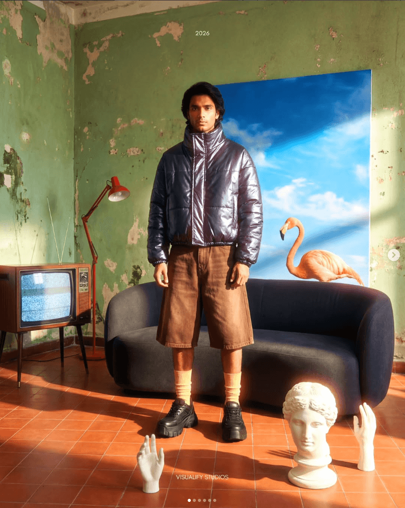 Surrealism Ai campaign for streetwear global