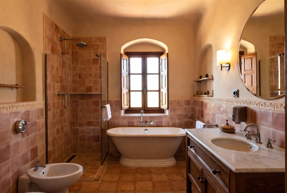 Double room bathroom photo