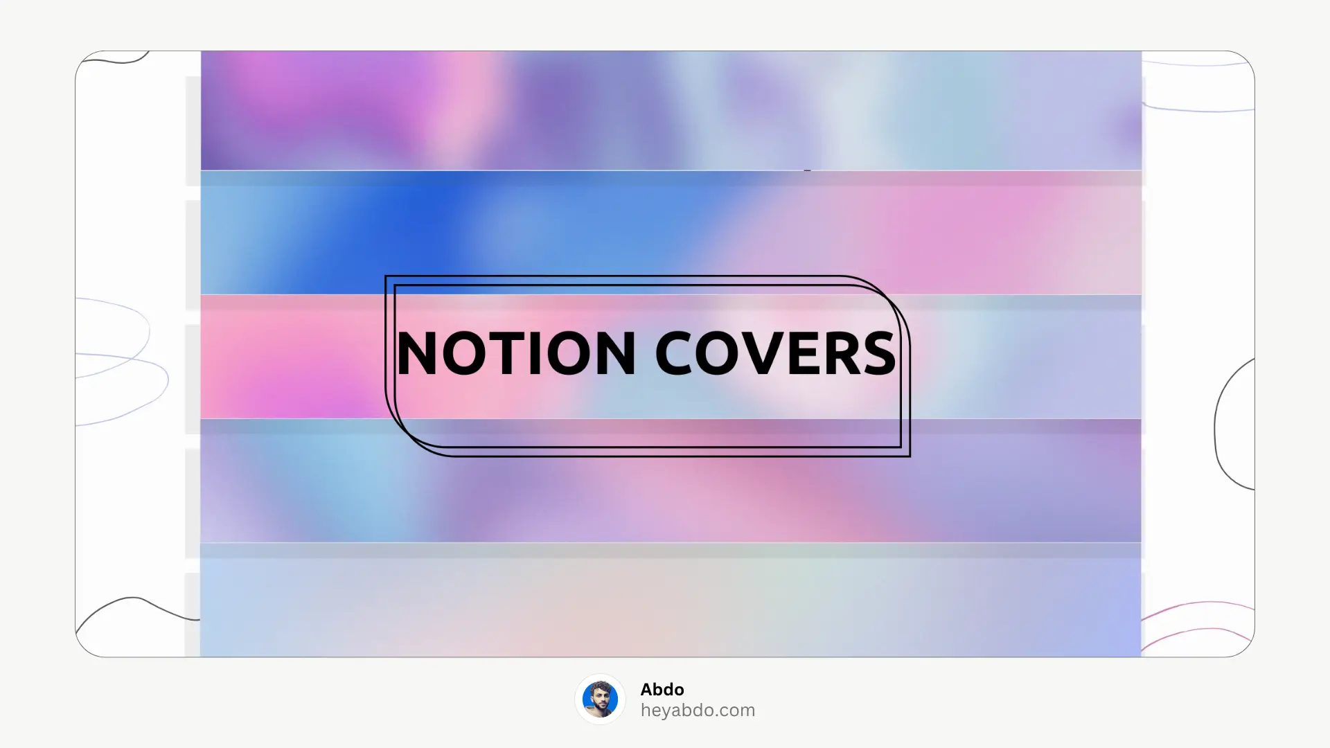 5 beautiful Notion covers
