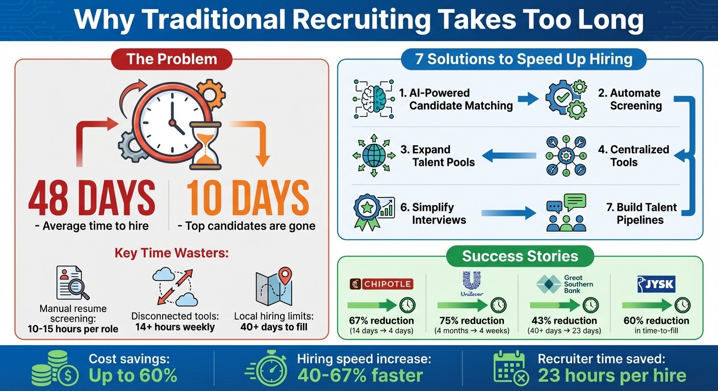 Traditional Recruiting Timeline Problems and Solutions Statistics