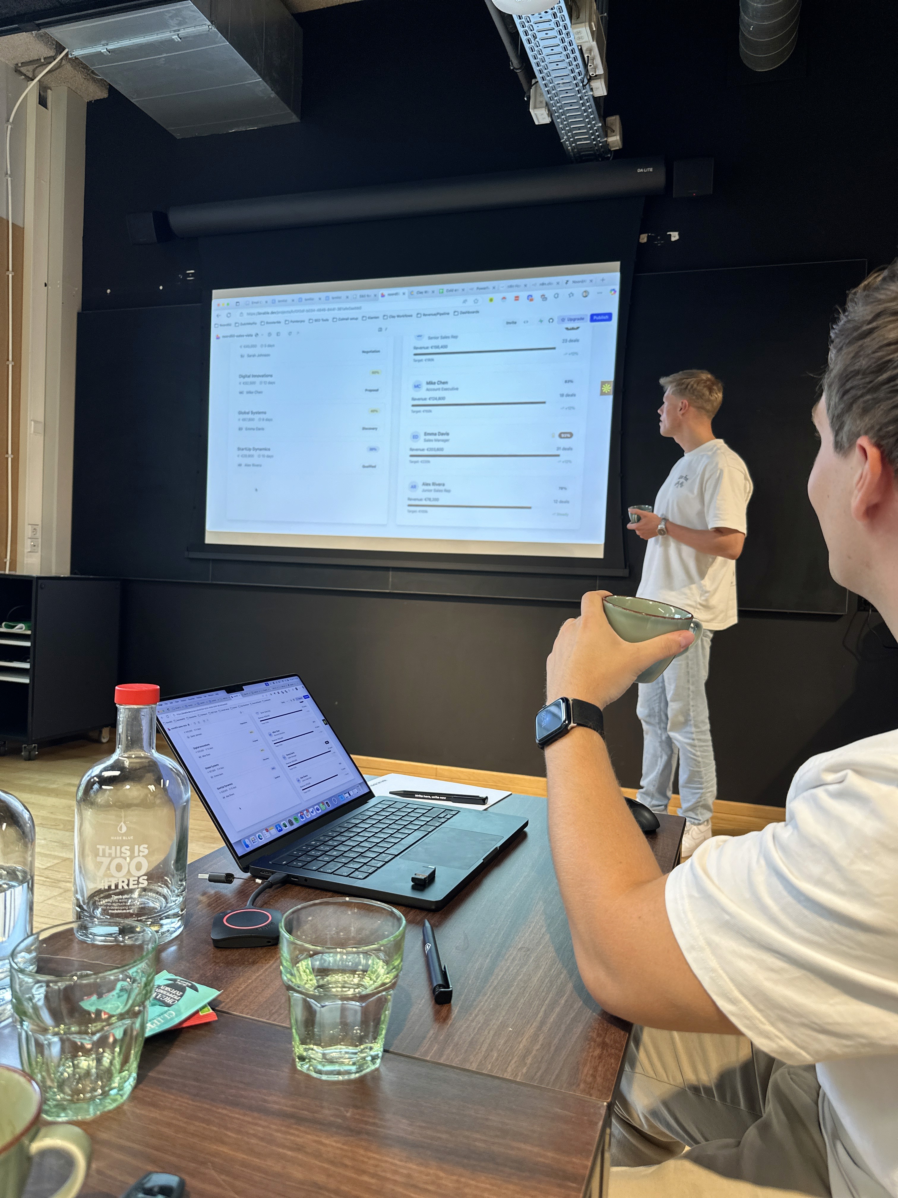 Learning goals from client