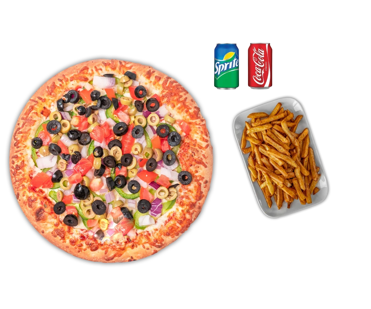 Pizza du combo Repas pour Deux chez Pizza Avenue