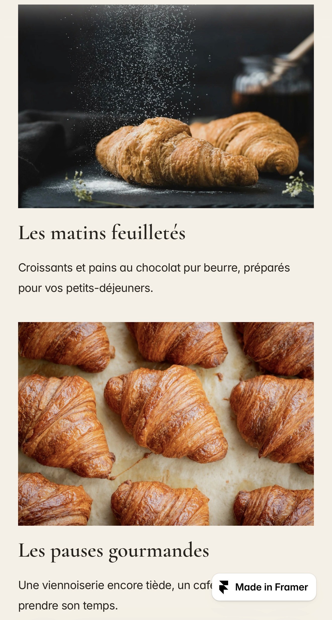 Version mobile du concept Maison Éloi