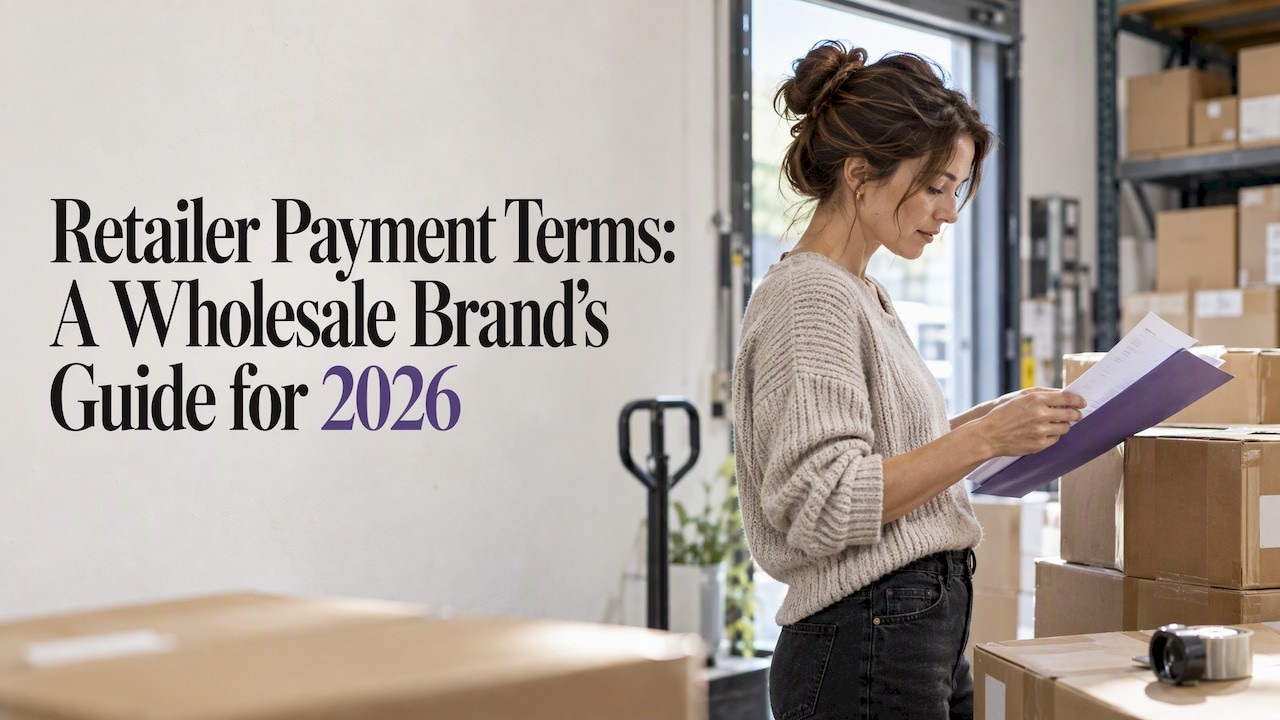 Retailer Payment Terms: A Wholesale Brand's Guide for 2026