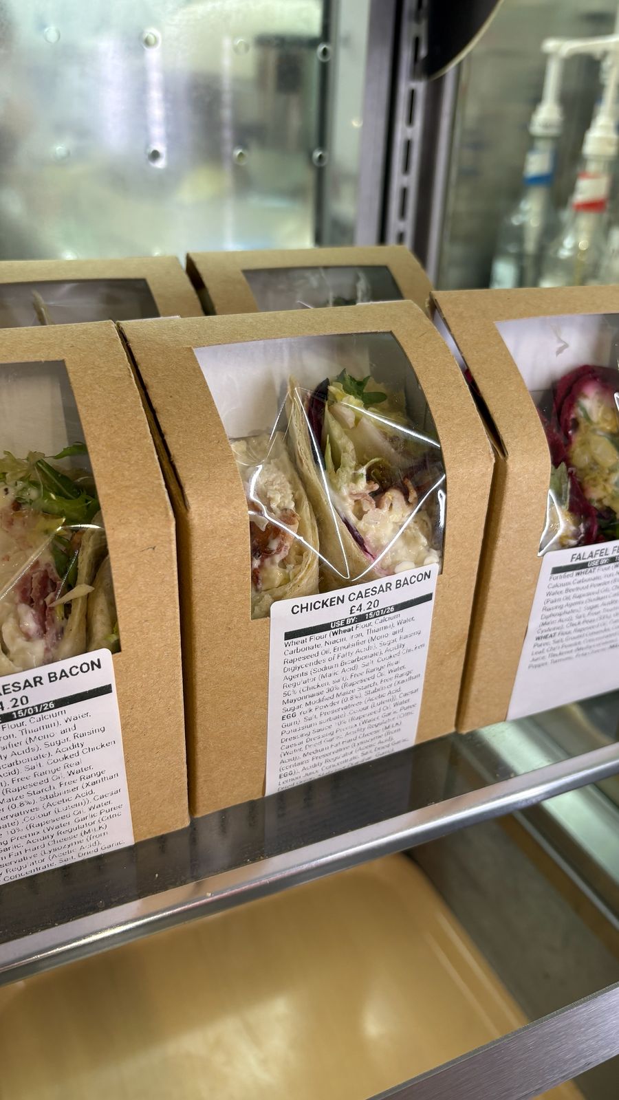 Labl.it lables on Deli Wraps