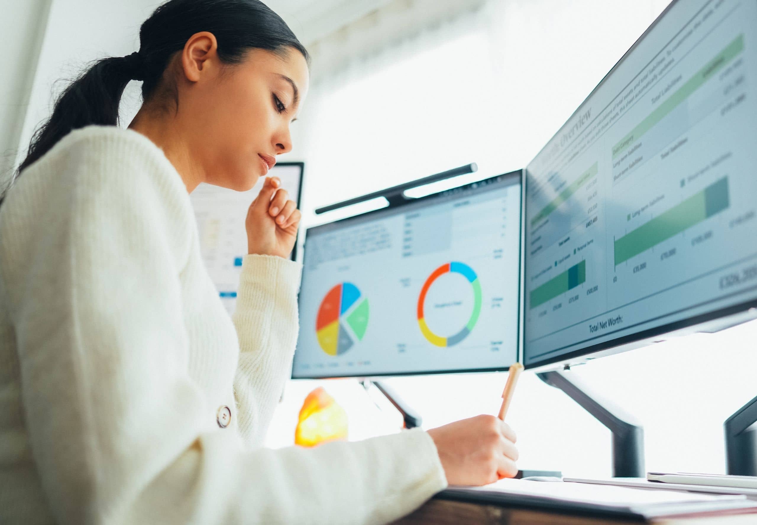 woman at work - Google Sheets Highlight Row Based on Cell