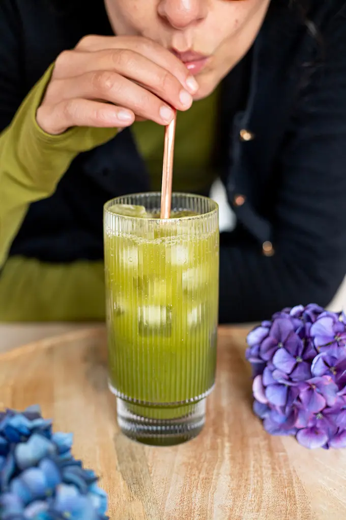 Mocktail Kombucha Matcha