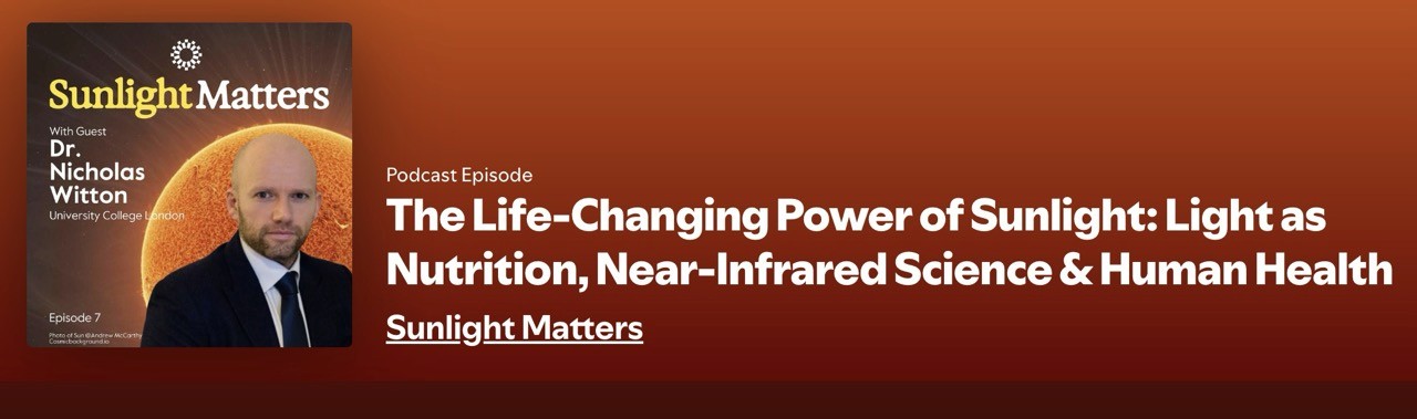 Sunlight Matters Podcast Nicholas Witton