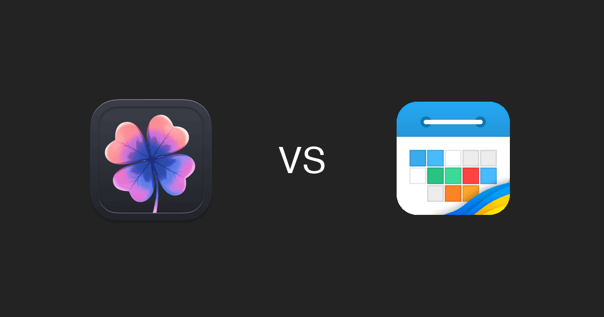 Aftertone vs Calendars by Readdle 2026 — productivity system versus iOS calendar app