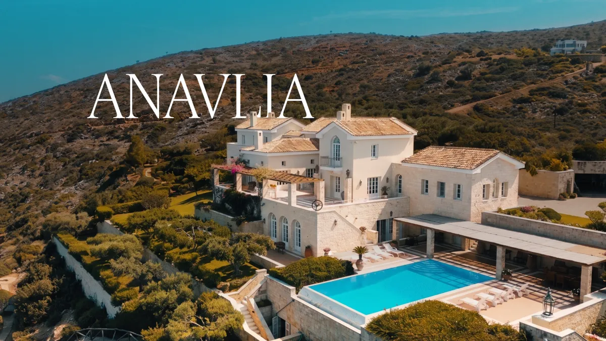 YouTube cover: ANAVLIA, Elounda: villa film