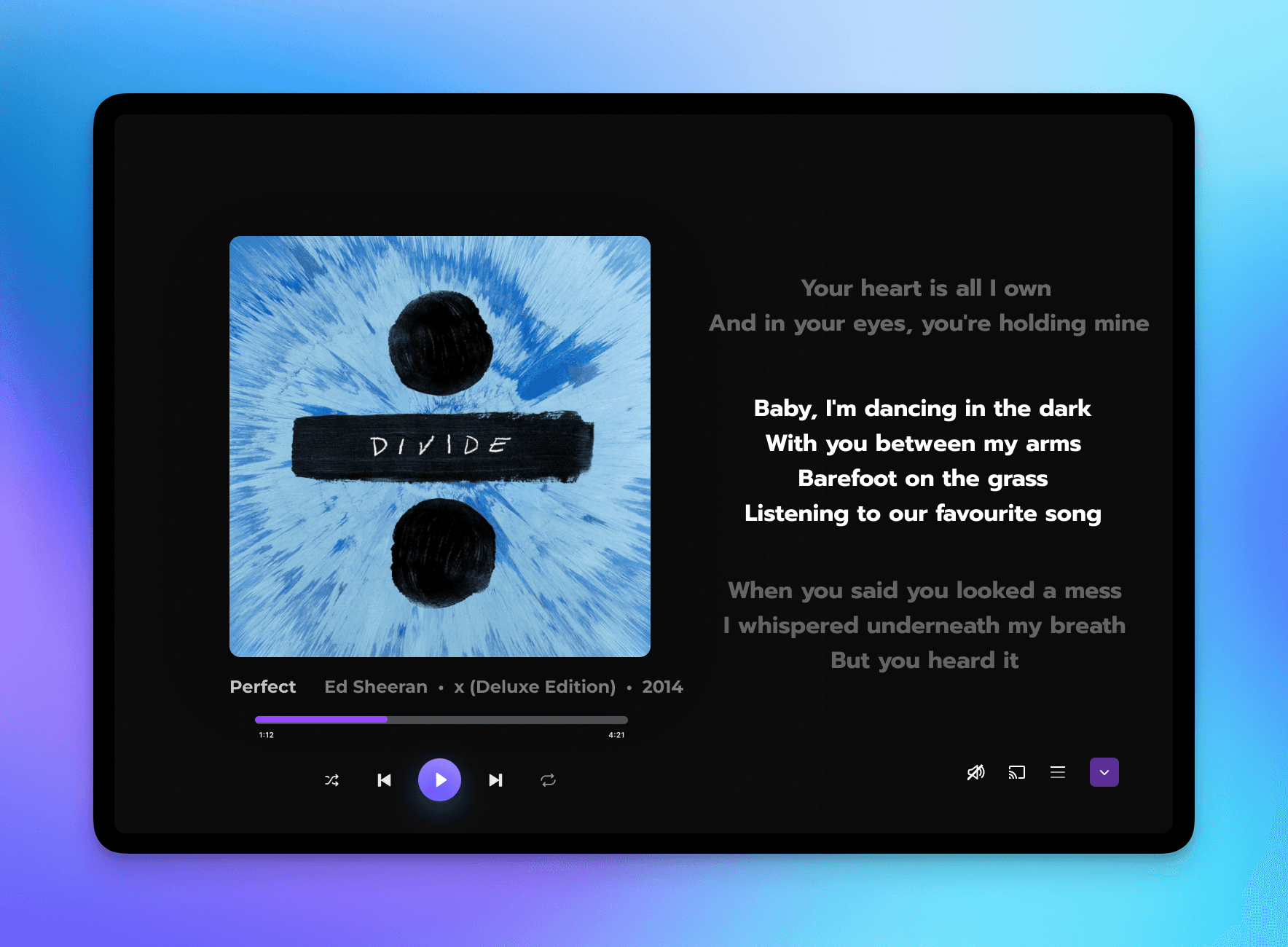 NFT Music - Audio Player