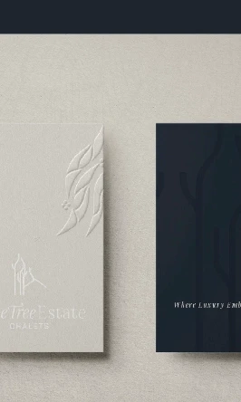 Minimal luxury brand identity system for White and Blie, Telling Designs Perth