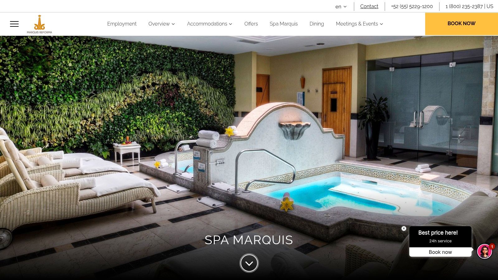 Spa Marquis (Hotel Marquis Reforma