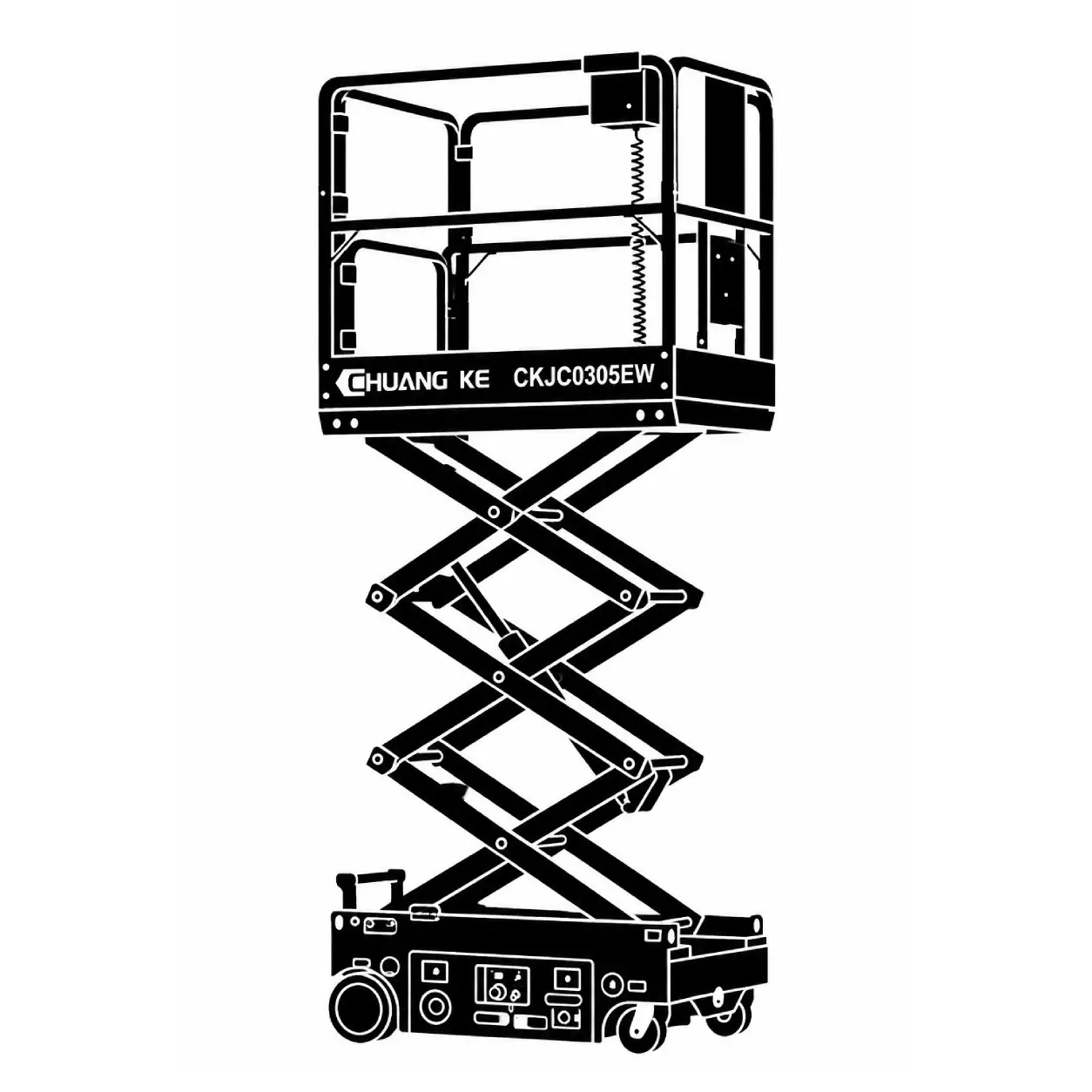 WIZPLUS Factory Slab Scissor Lift Platform