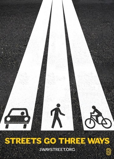 streets go three ways poster