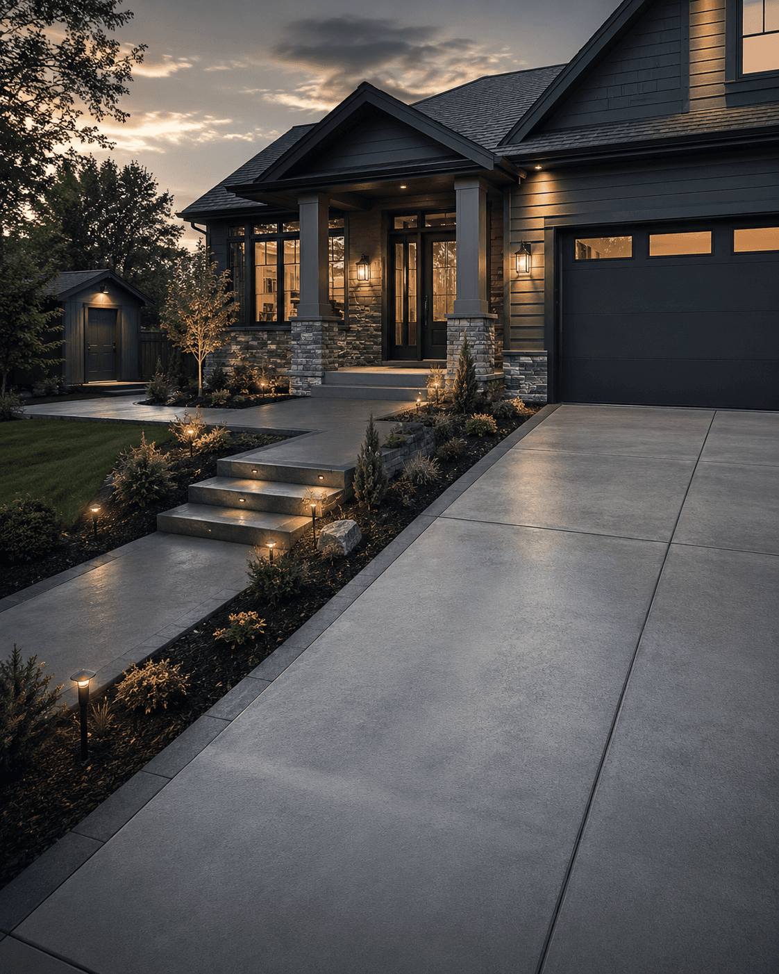 Driveway concrete services