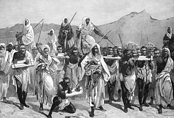 RISE IN SLAVERY LINKED TO ARABS