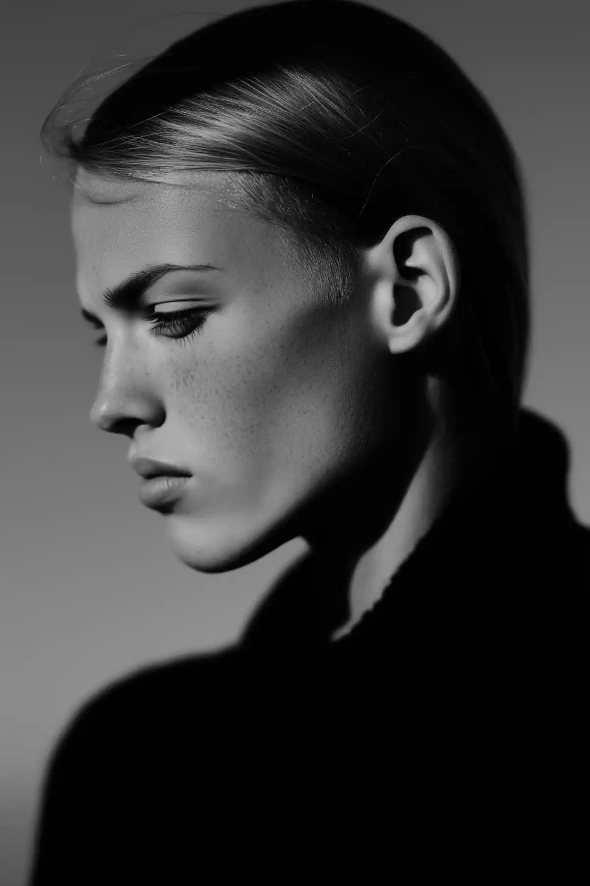 Contemplative Portrait