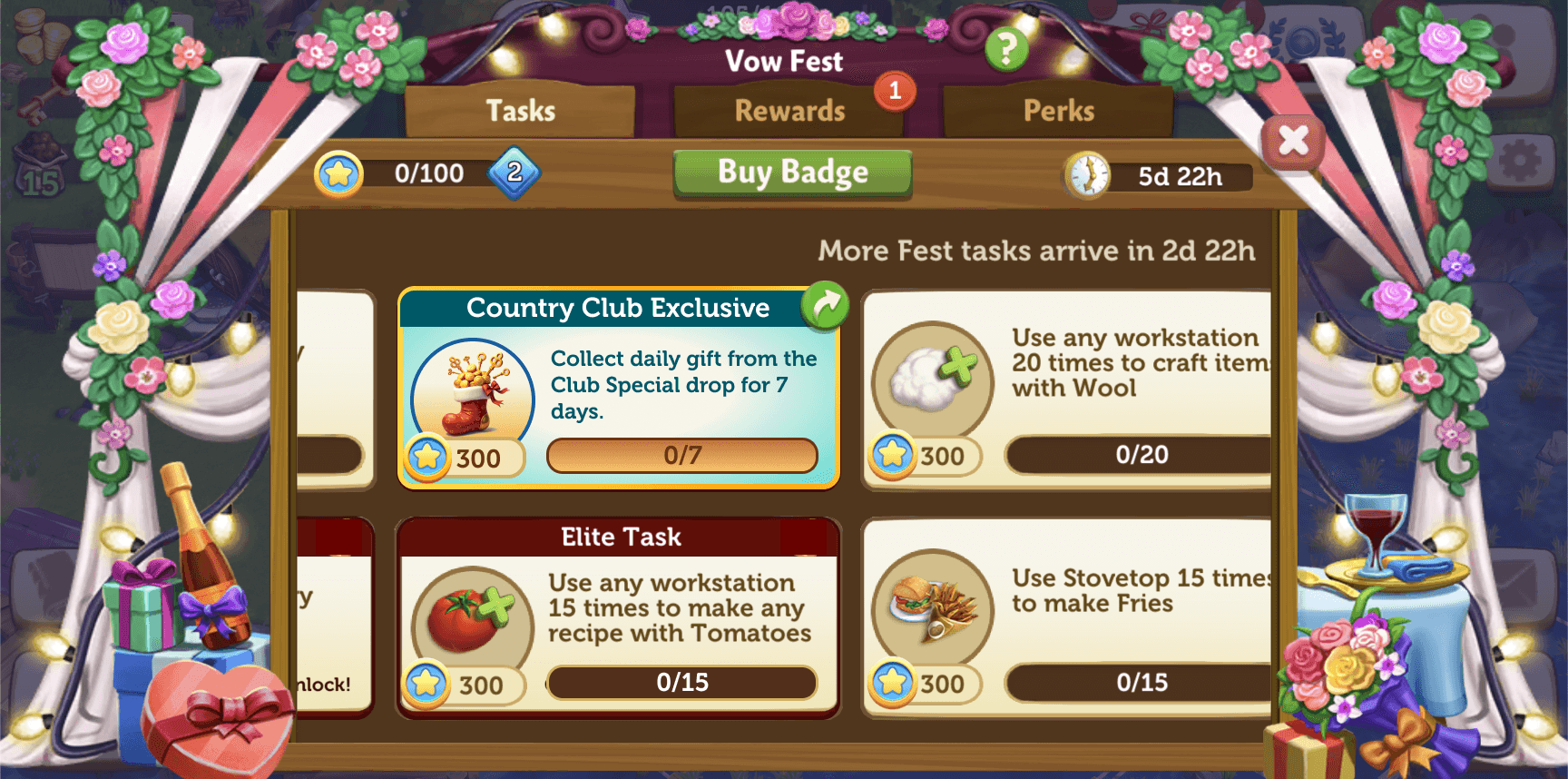 Battle pass · free webstore gift task