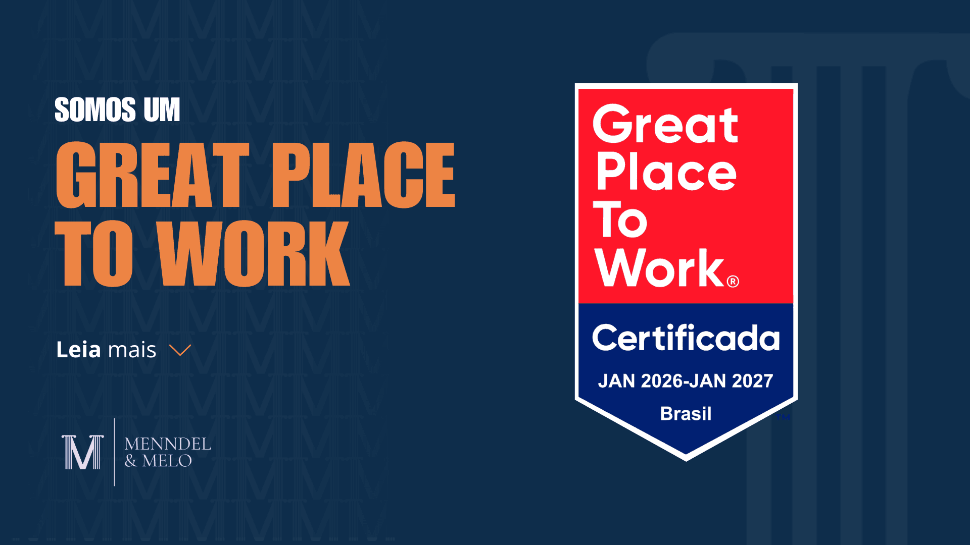 Somos um Great Place to Work