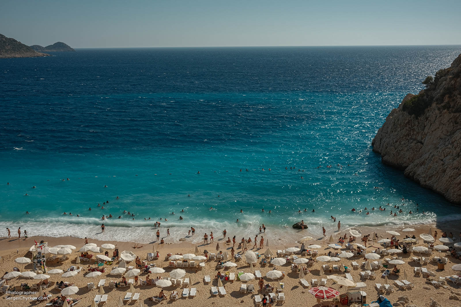Kaputas Beach, Turkey. Photographer Sergei Chyrkov