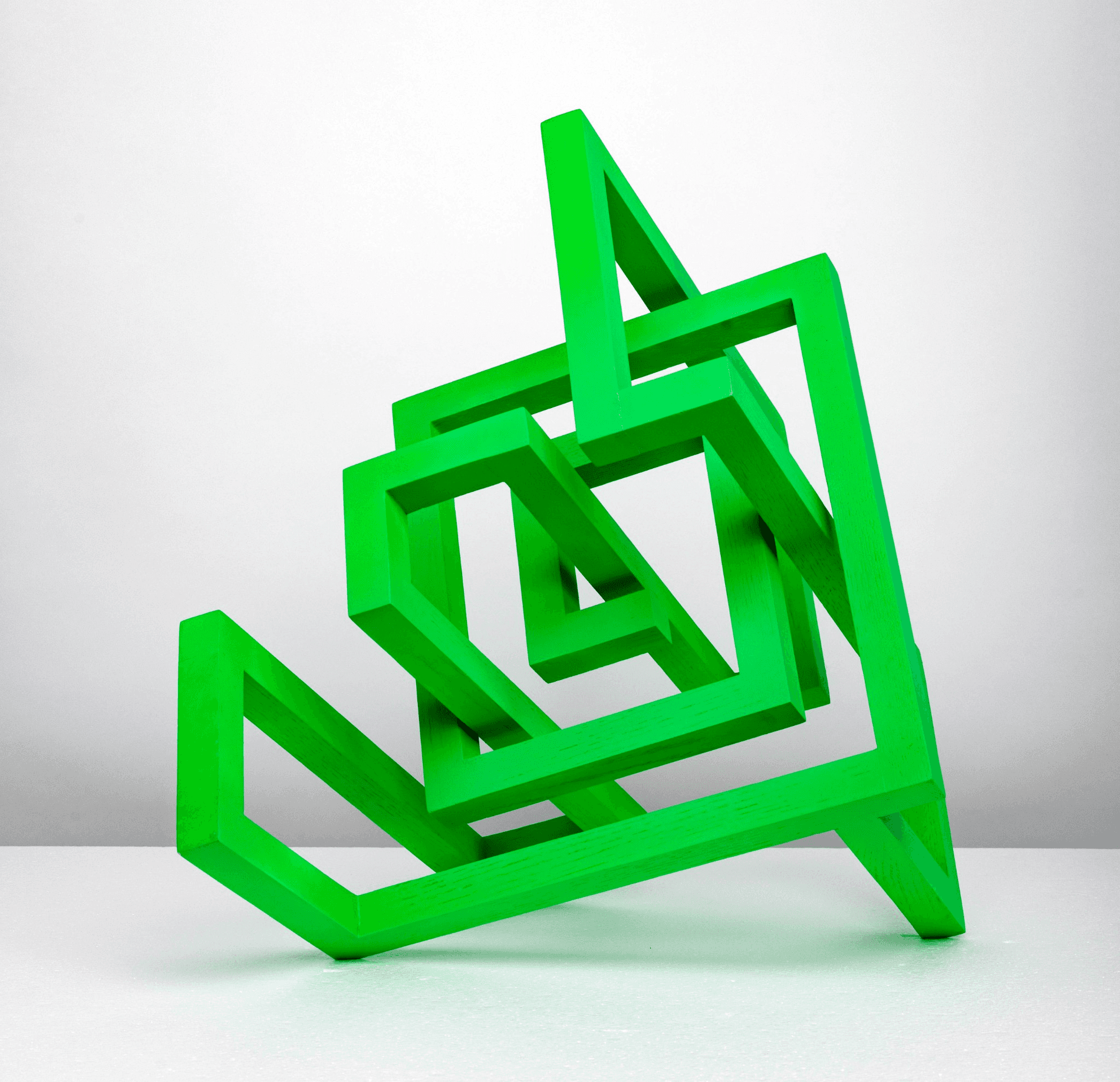 escultura geométrica