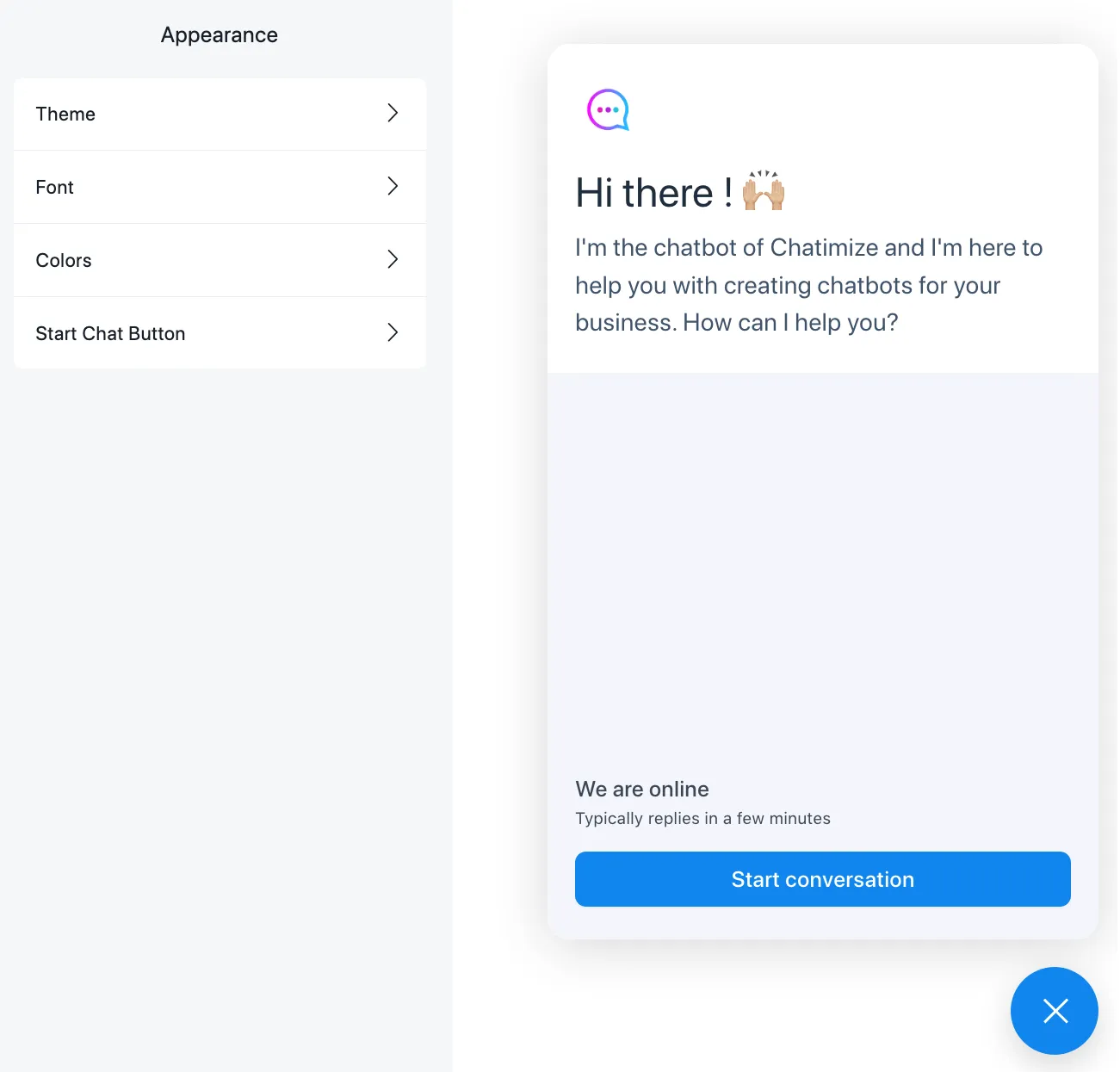 UChat Website Widget
