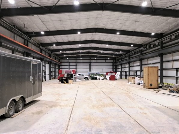 RAB Design Lighting interior LED fixtures for commercial spaces including high bays and panels in BC