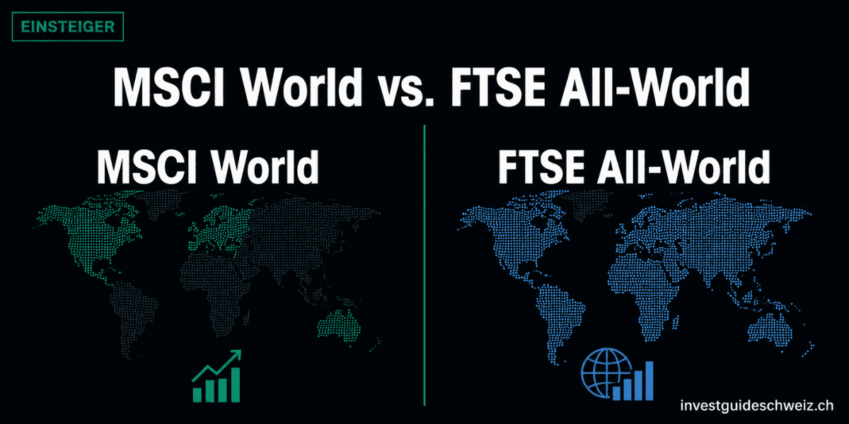 MSCI World vs. FTSE All-World – ETF-Vergleich