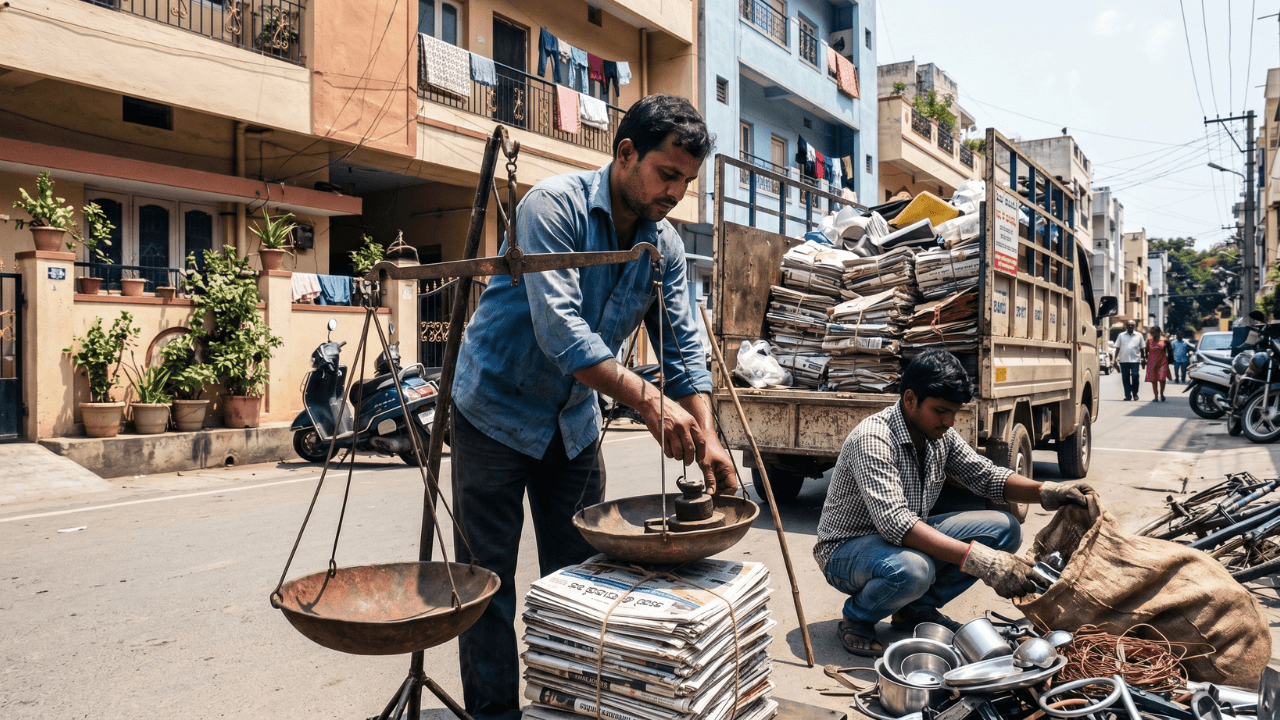 Scrap Pickup in Bangalore