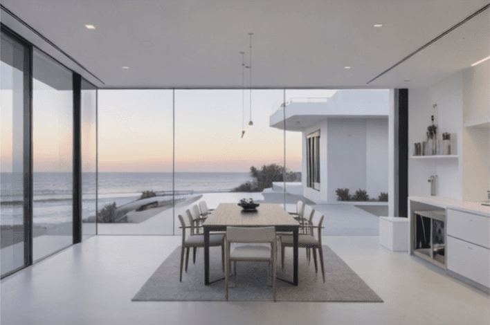 living house for Oceanfront Sanctuary House