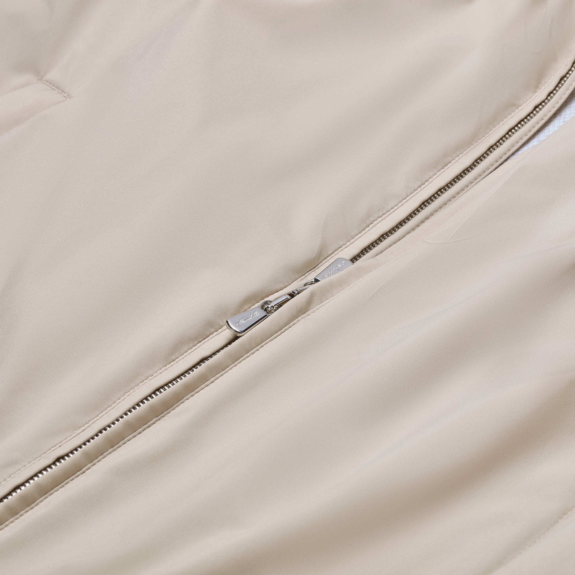 Wind Break Straight Blouson Detachable Hood - Mandelli UK