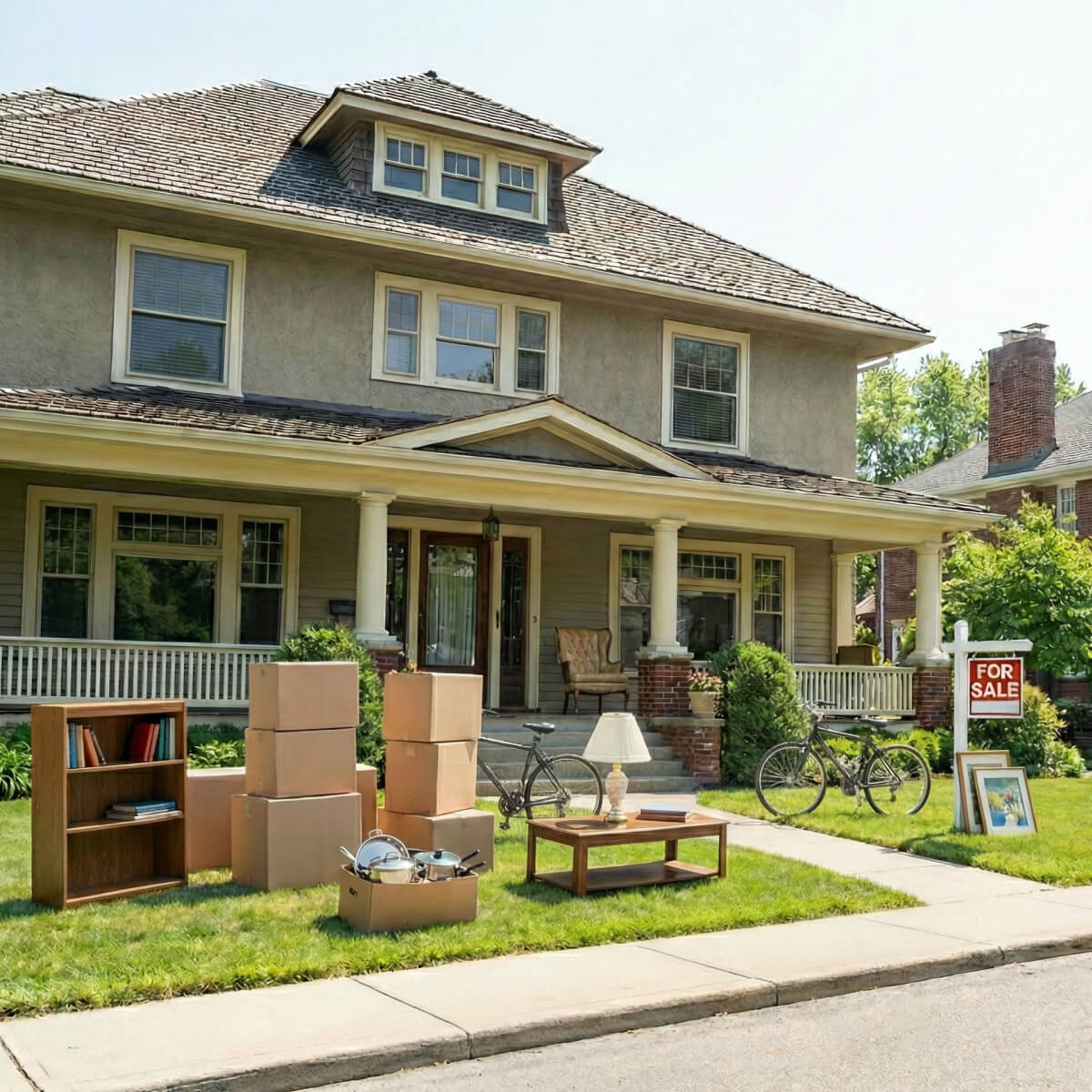 Lake City Junk Removal yard estate cleanout