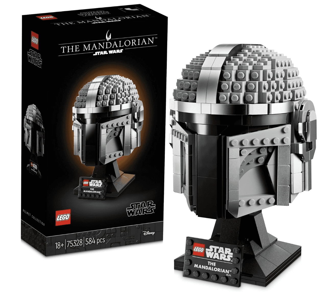 Lego Star Wars The Mandalorian Helmet