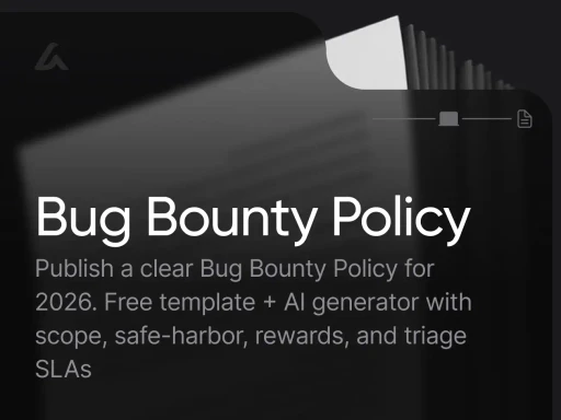 Bug Bounty Policy