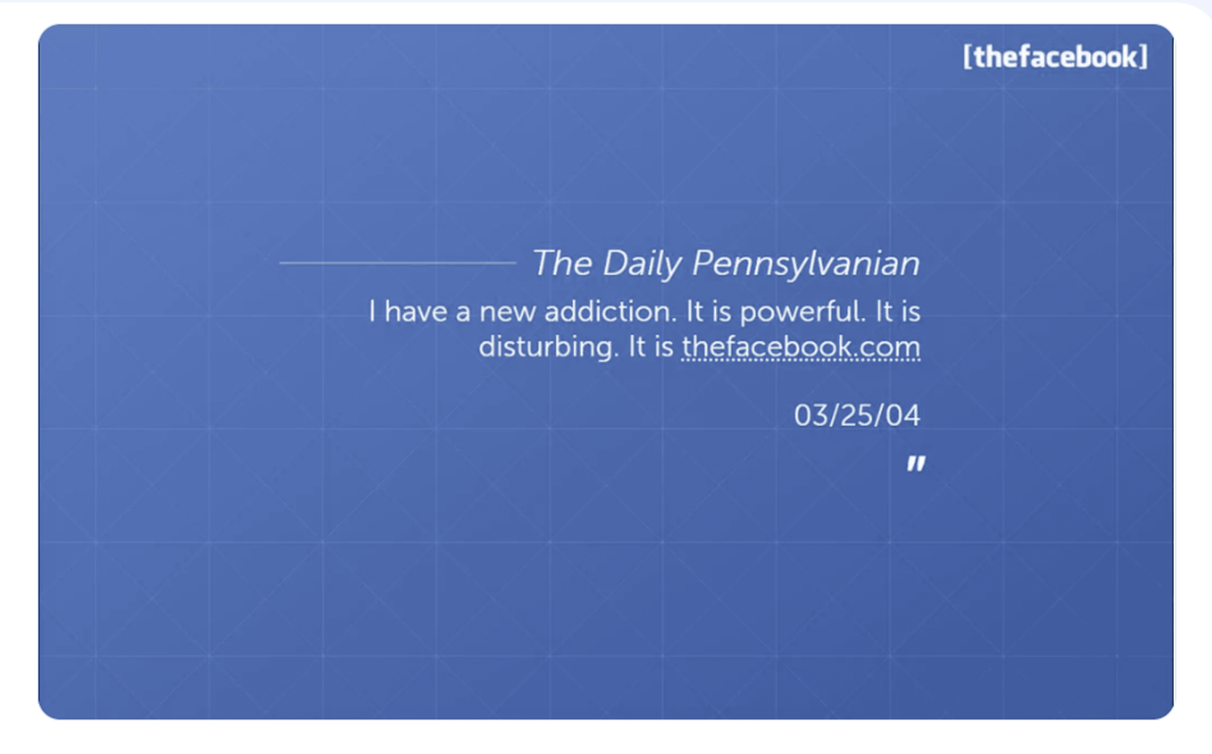 Facebook Pitch - Unternehmensvorstellung