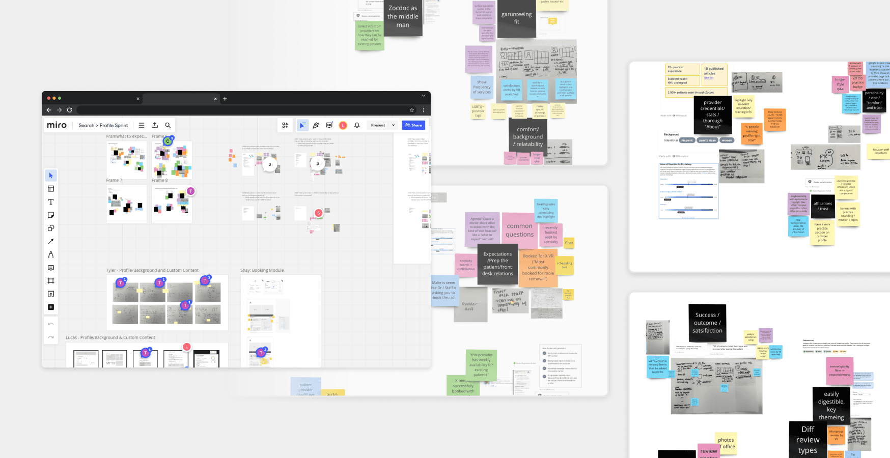 Zocdoc Miro Boards