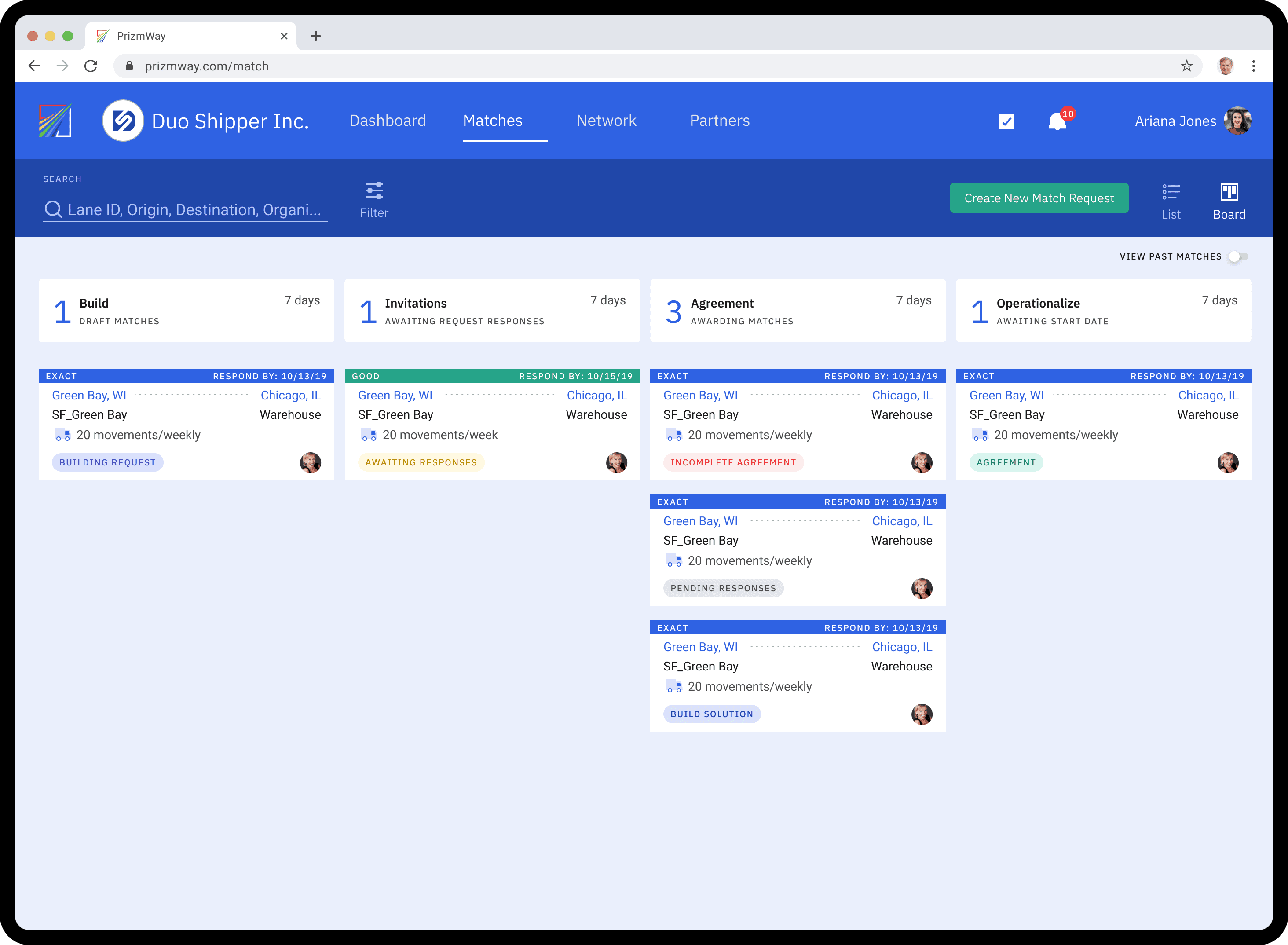 Match Board