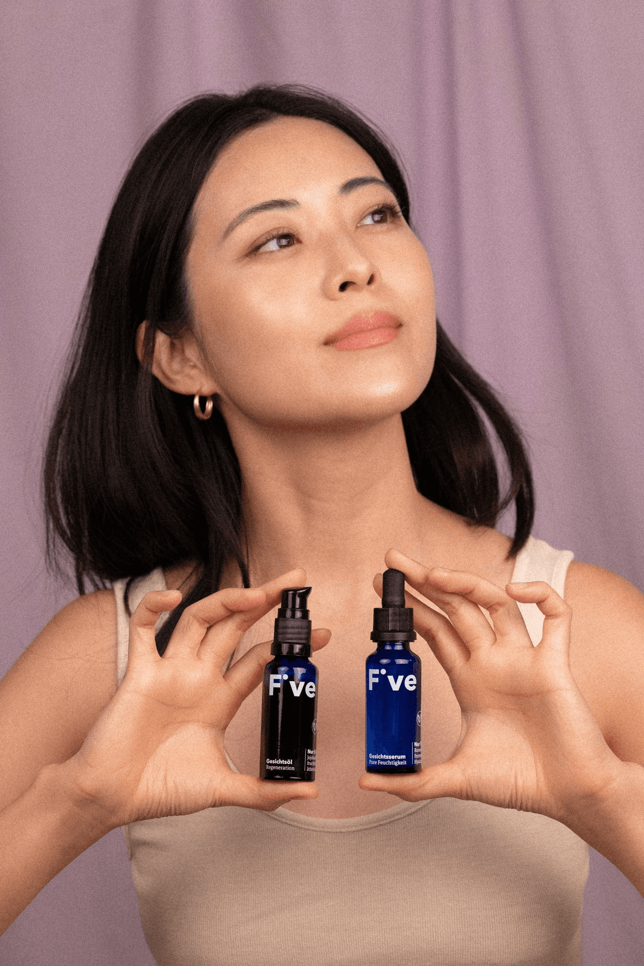 A river flows through a deep canyon at dusk