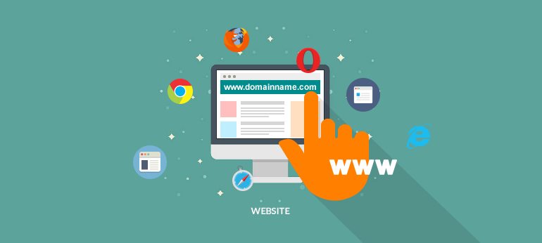 Pick a domain name for your website