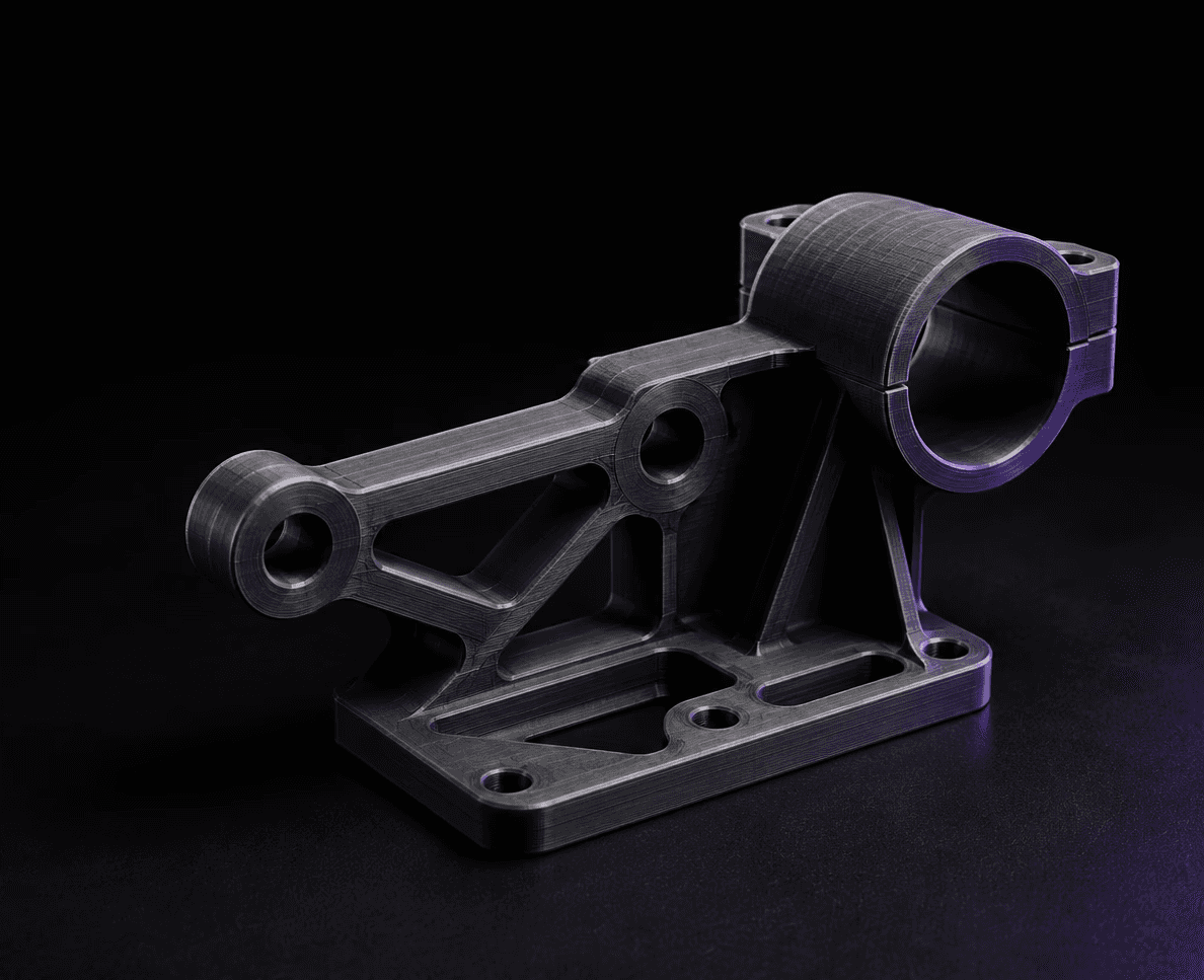 3D-gedrucktes technisches Funktionsbauteil