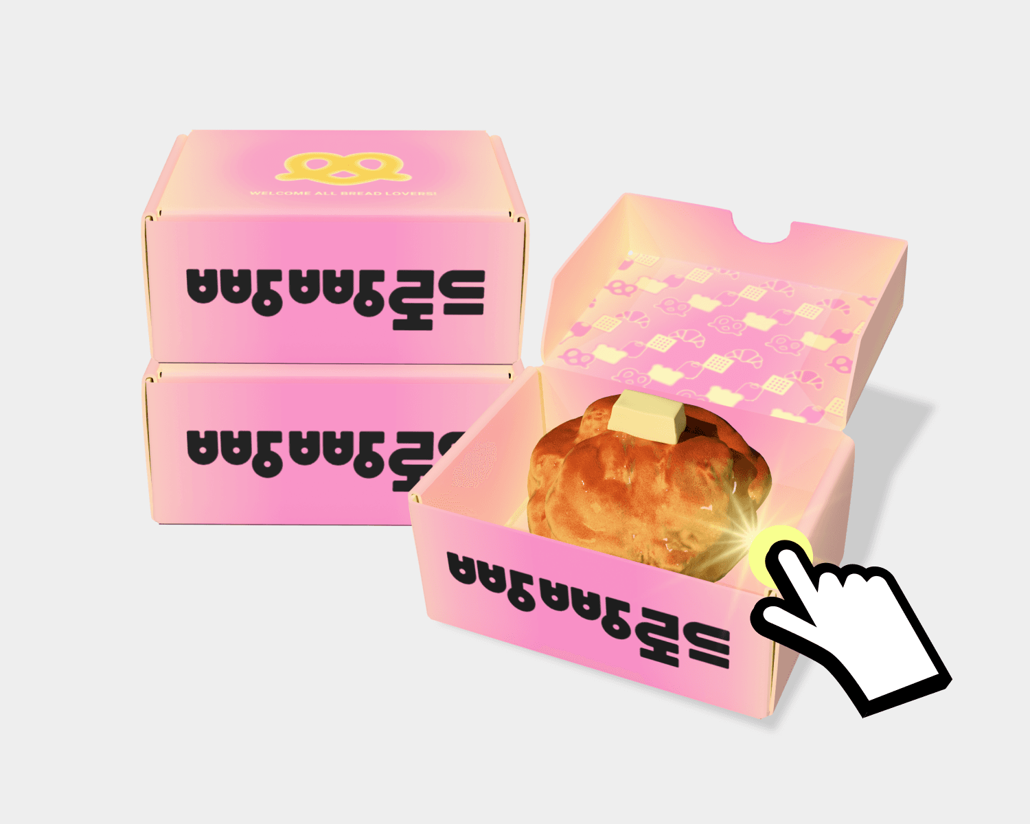 Food magazine spread combining editorial photography with modern typography desig