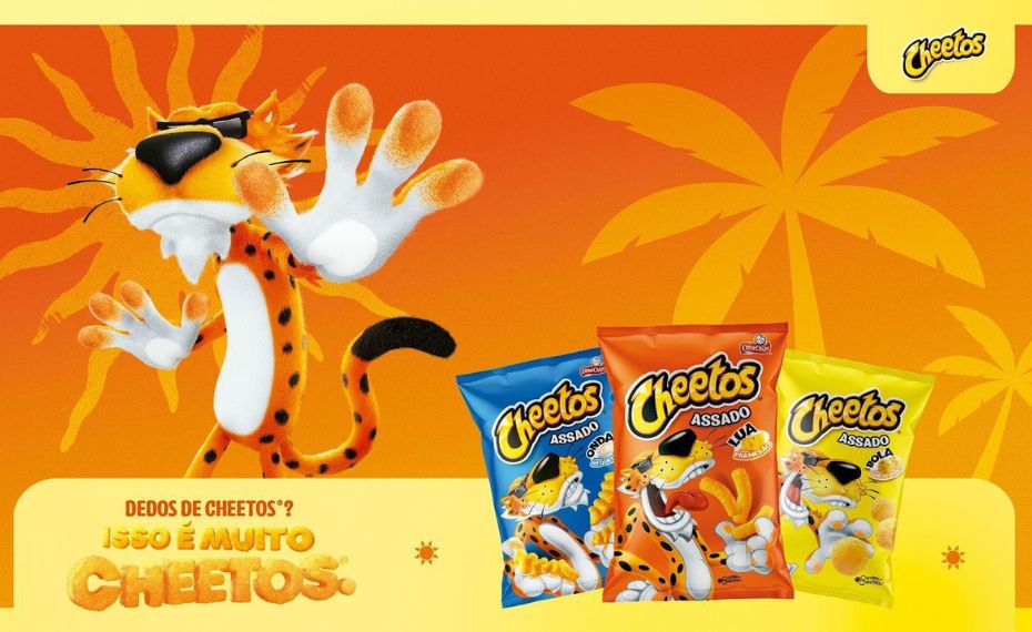 Cheetos distribui brindes para combater o calor do Verão durante o Carnaval