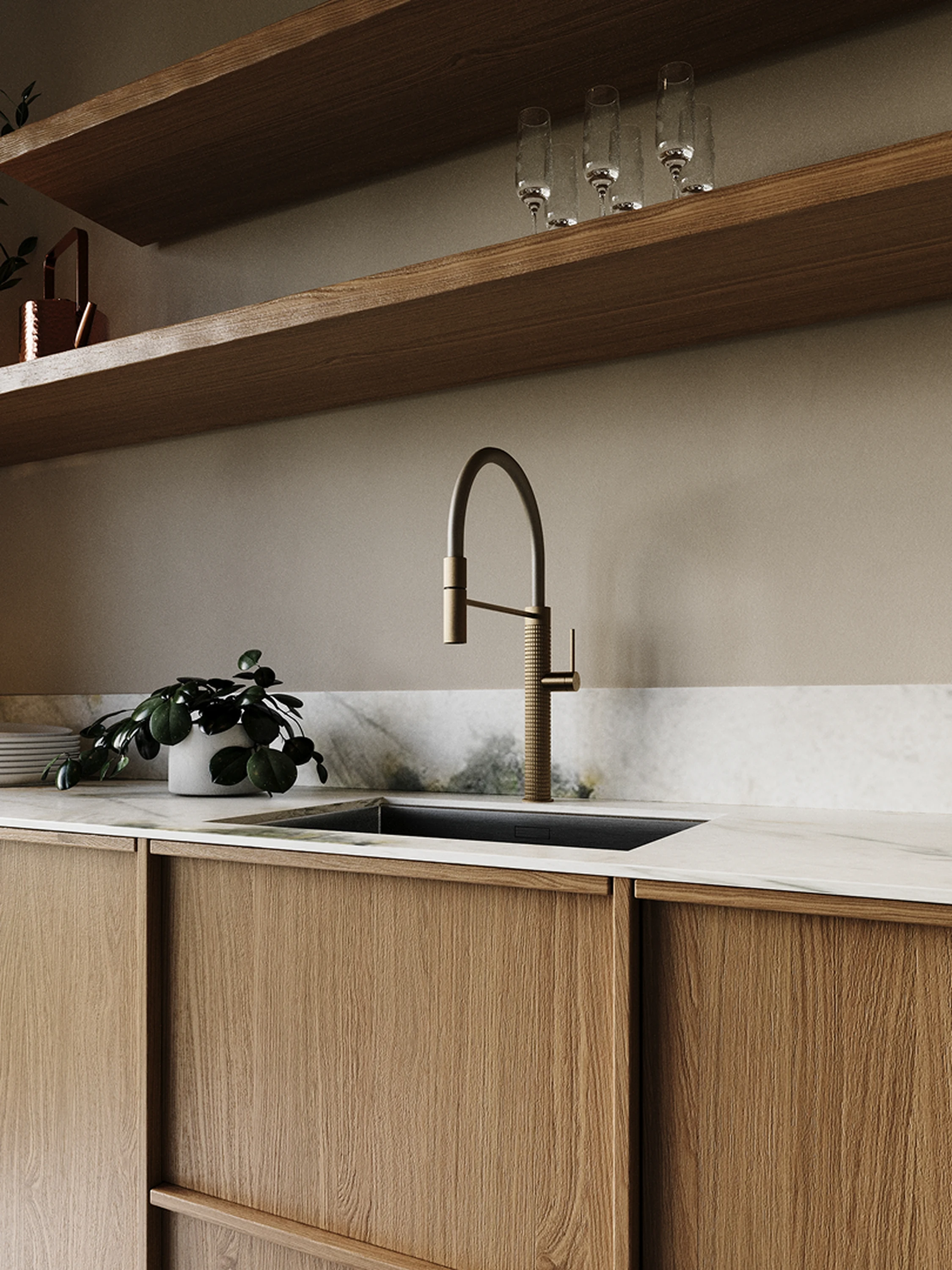 Détail — texture minérale adoucie avec lumière rasante.