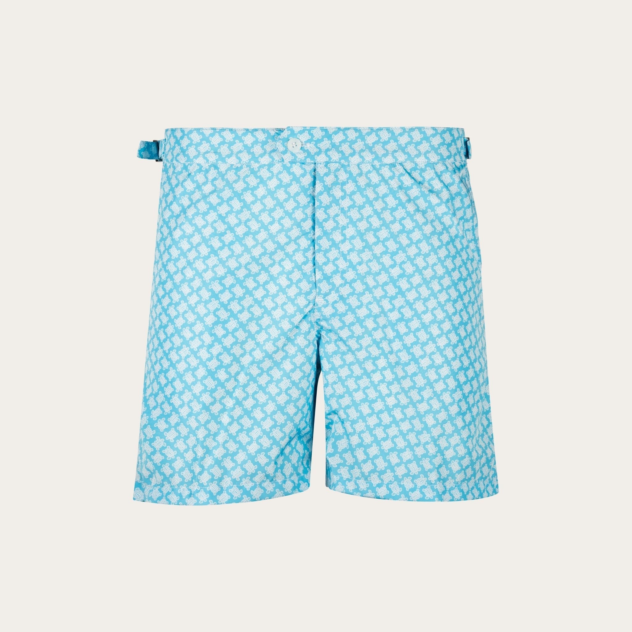 Fedeli - Turtle Print Swim Shorts - Mandelli UK