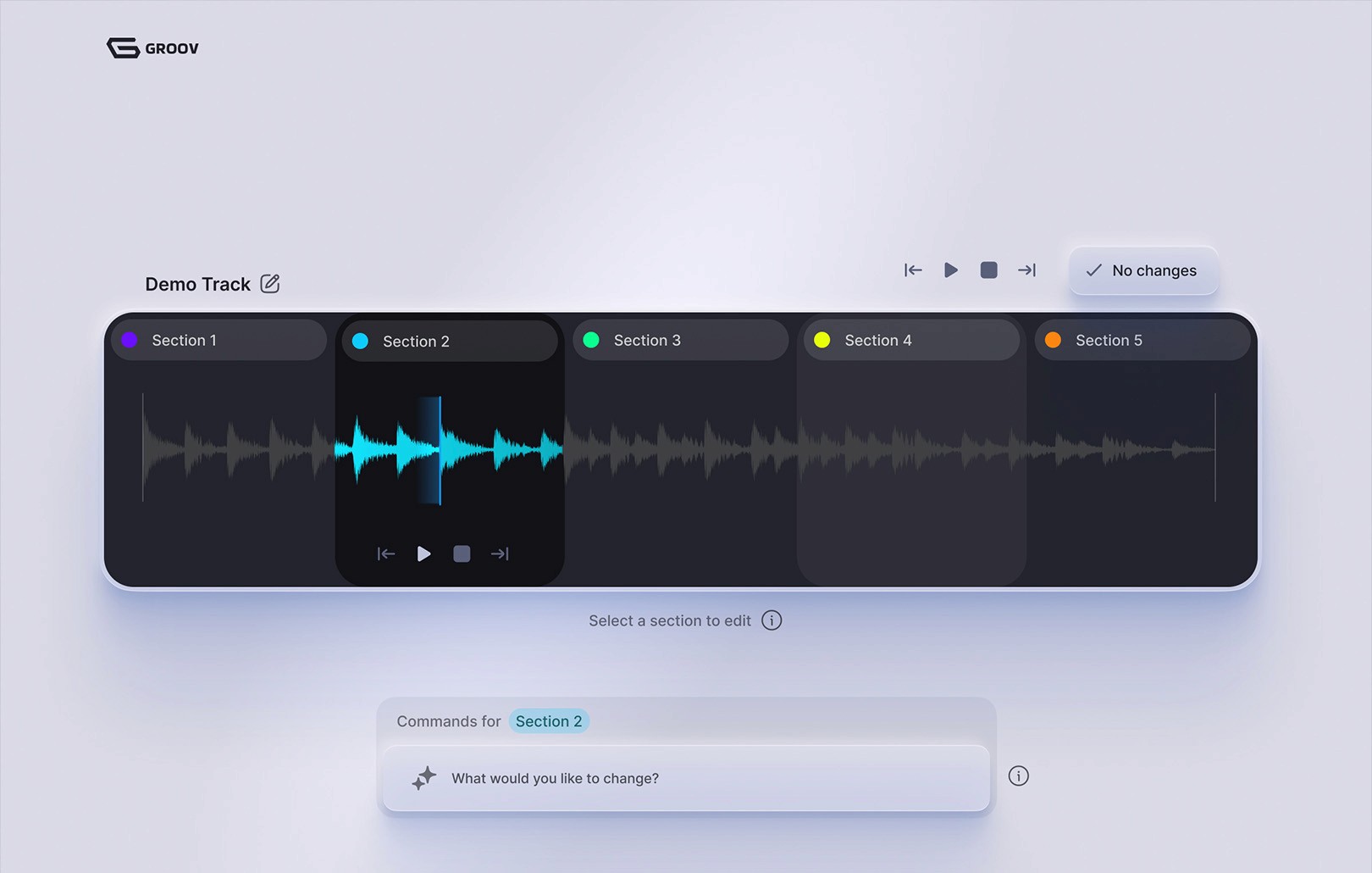 Images of Soundry AI trim audio