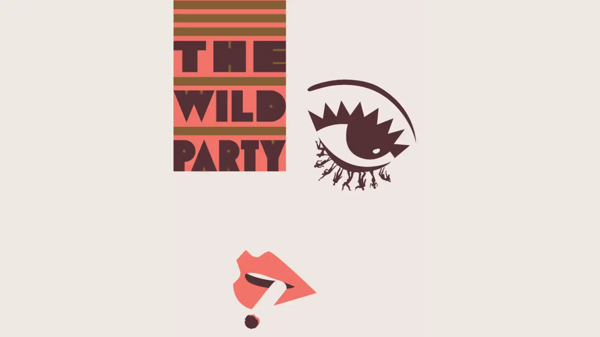 Encores! The Wild Party banner — the jazz-age musical in concert at New York City Center